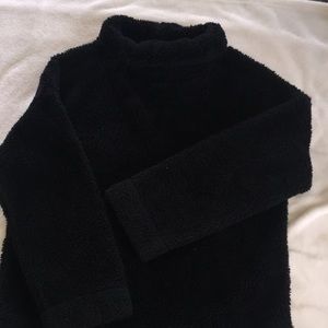 Furry oversized sweater